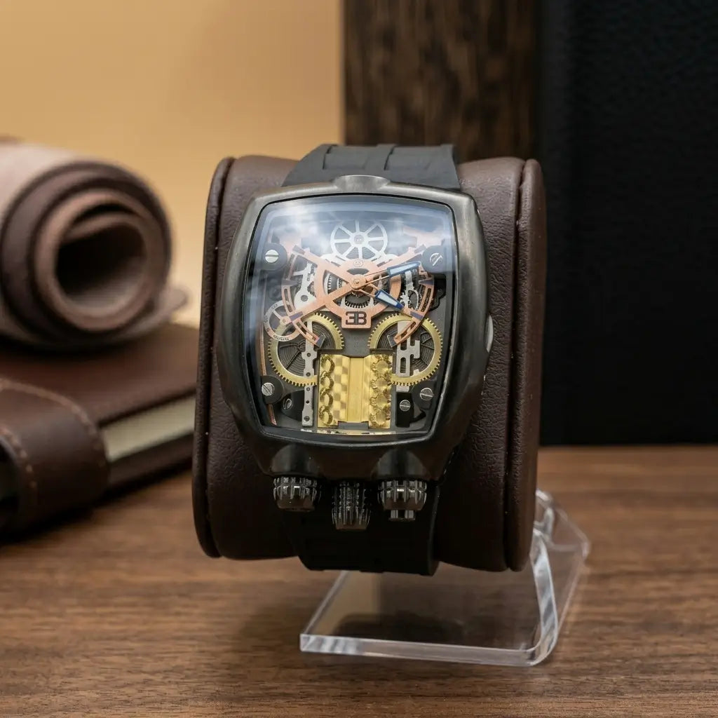 Black Chiron Tourbillon Prestige Watch
