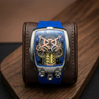 Royal Blue Chiron Tourbillon Luxury Watch
